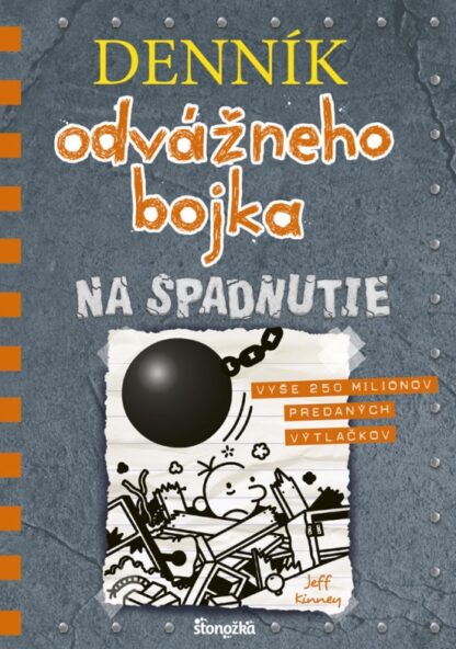 Denník odvážneho bojka 14: Na spadnutie - Jeff Kinney